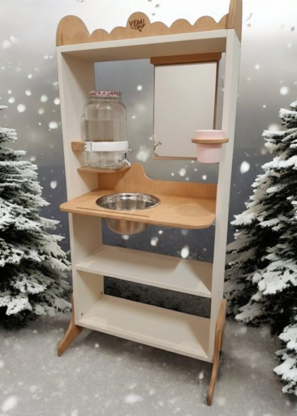 Montessori kúpeľňový kútik