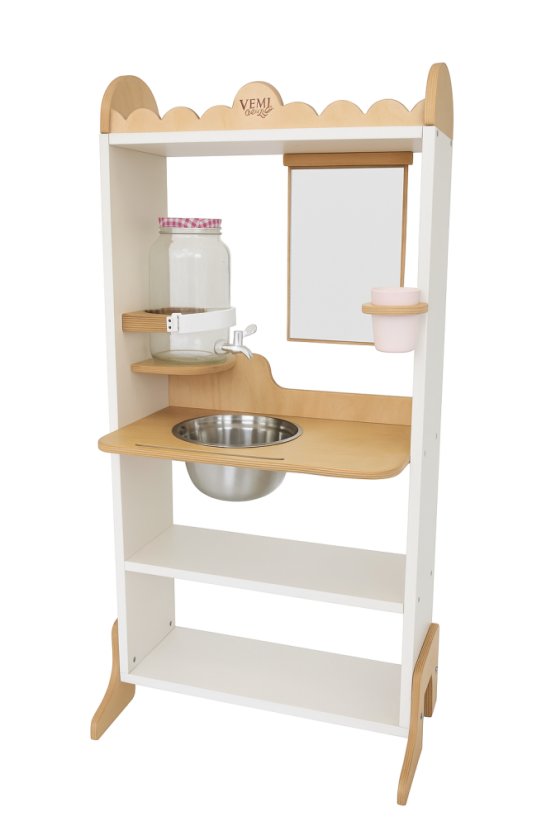 Montessori kúpeľňový kútik