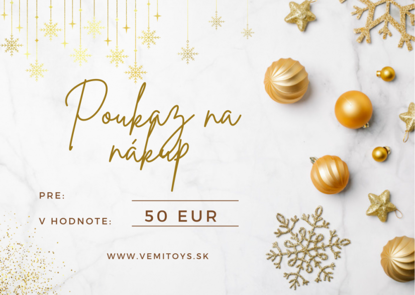 Darčekový poukaz - Suma: 100€