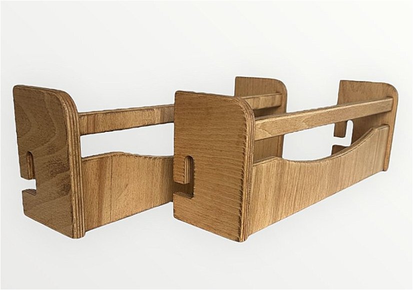 Extra poličky k otočnej knižnici- 2 ks